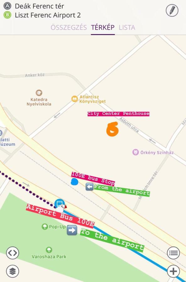 City Center Penthouse Βουδαπέστη Εξωτερικό φωτογραφία